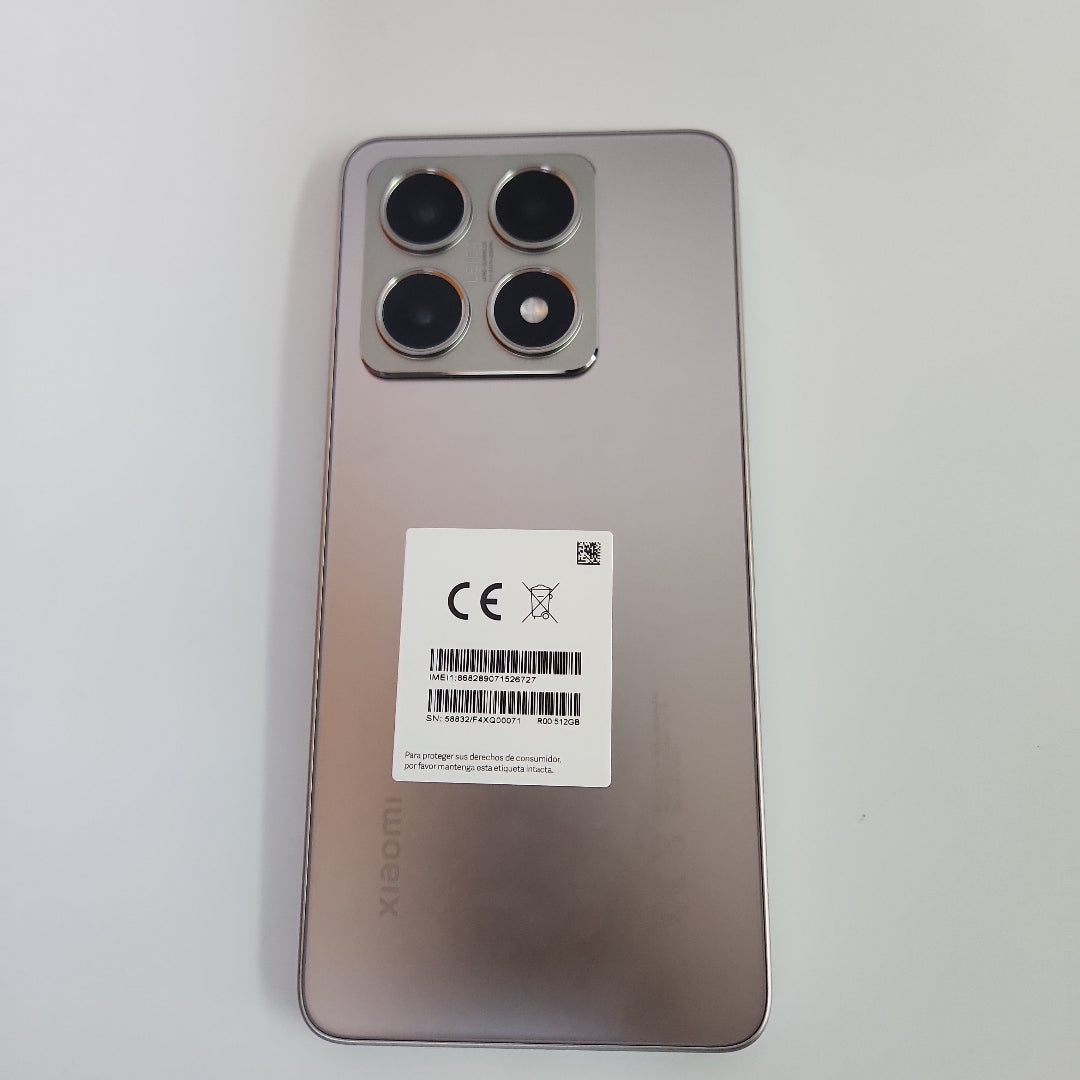 CELULAR XIAOMI 14T 5G 2406APNFAG (2024) 512 GB 12 GB RAM (SEMINUEVO)