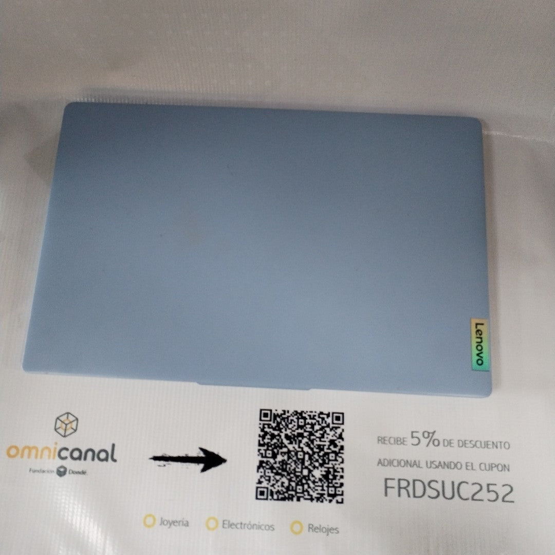 LAPTOP LENOVO IDEAPAD SLIM 3 15IRU8 (2023) 256 GB SSD 8 GB RAM (SEMINUEVO)