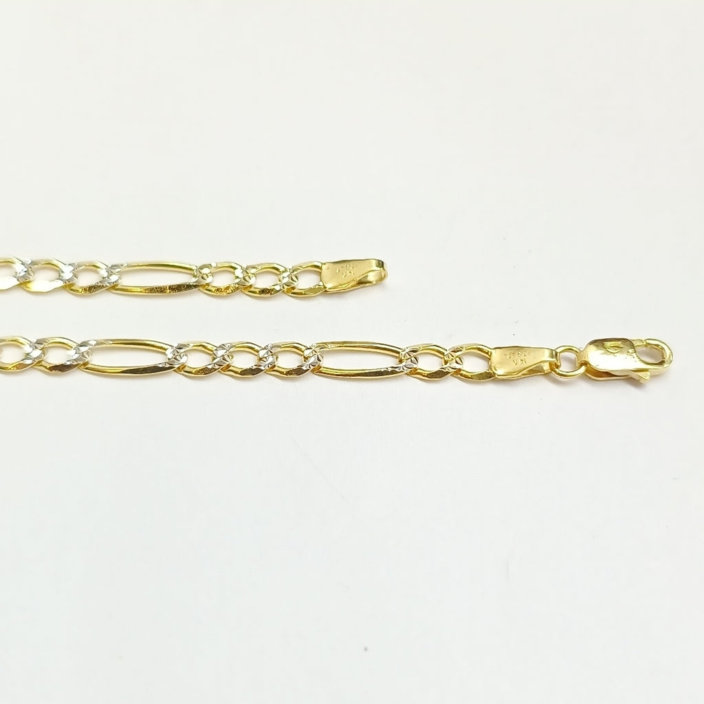 PULSERAS CABALLERO CARTIER 3 1 DIAMANTAD ORO 14K 4.5 (NUEVO)