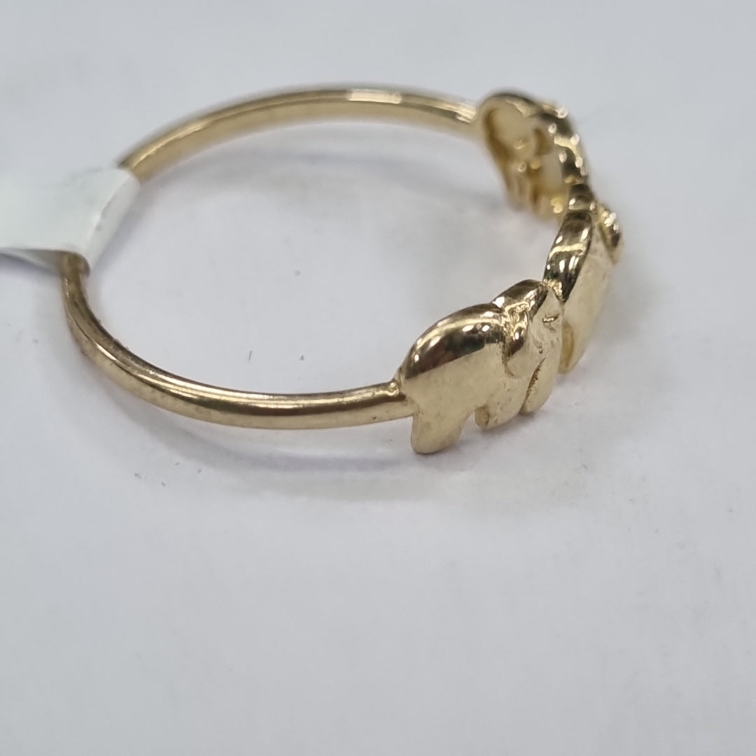 ANILLOS DAMA ORO 14K 1.5 (NUEVO)