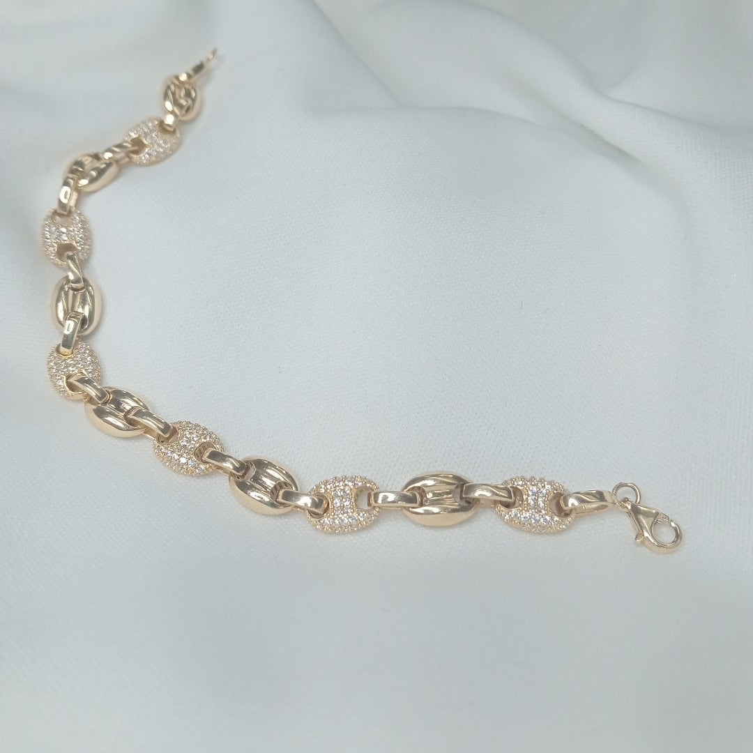 PULSERAS DAMA ORO 14K 10.9 (NUEVO)