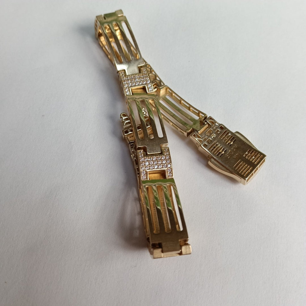 PULSERAS CABALLERO ORO 14K 21.6 (NUEVO)