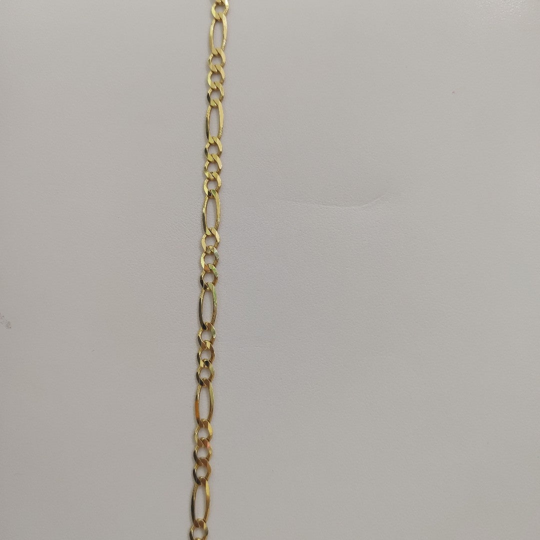 PULSERAS CABALLERO CARTIER 3 1 AMARILLA ORO 14K 4.9 (NUEVO)