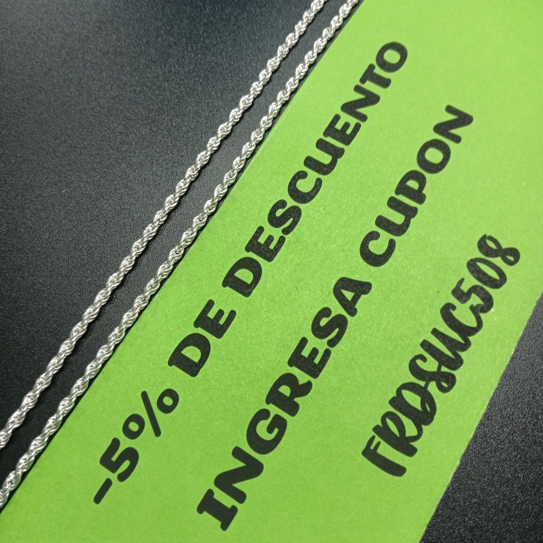 CADENA TEJIDO TORSAL 14.0 GR (NUEVO)