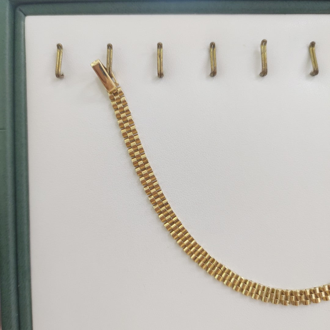 PULSERAS CABALLERO ORO 14K 8.4 (NUEVO)