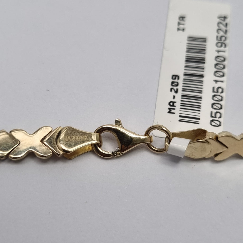 GARGANTILLAS ORO 14K 12.9 (NUEVO)