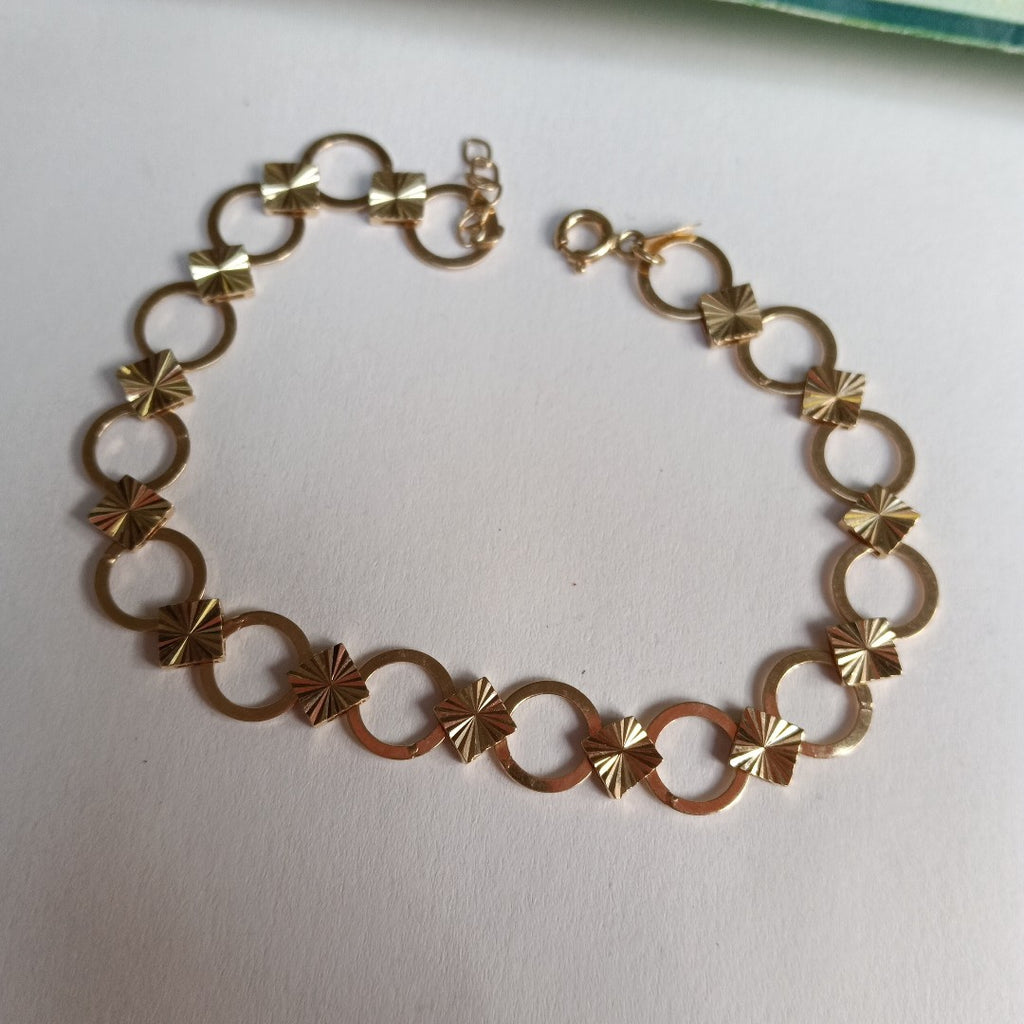 PULSERAS DAMA ORO 14K 3.7 (NUEVO)