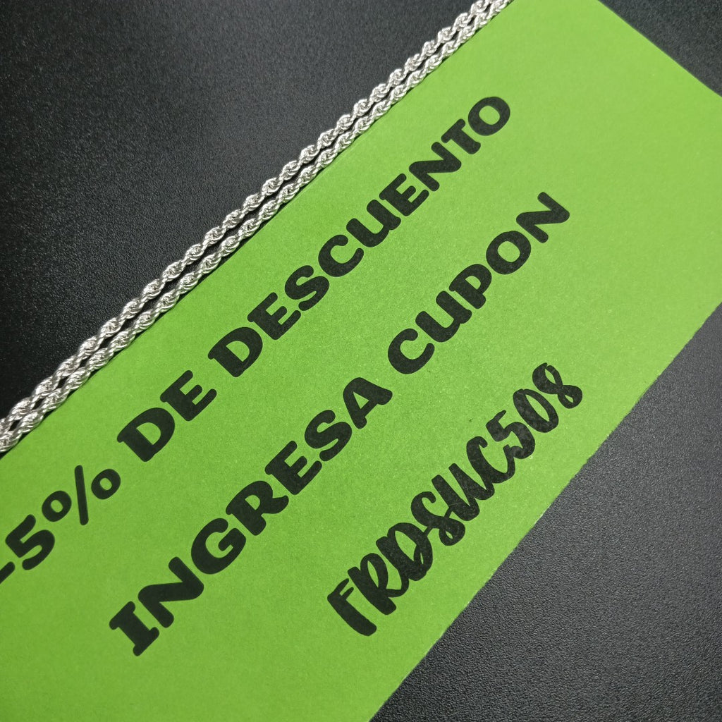 CADENA TEJIDO TORSAL 12.3 GR (NUEVO)