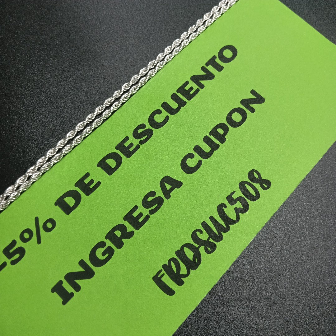 CADENA TEJIDO TORSAL 12.3 GR (NUEVO)