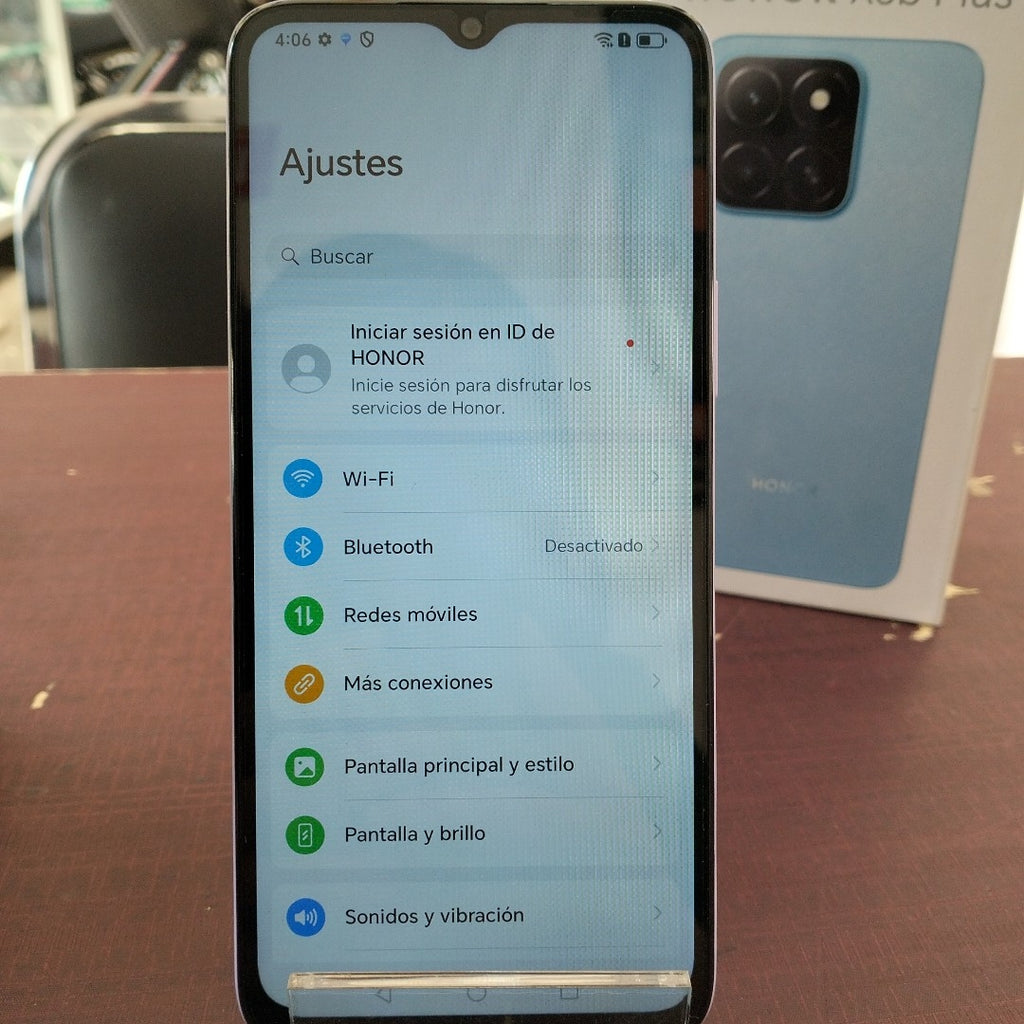 CELULAR HONOR X5B PLUS GFY-LX3 (2024) 256 GB 4 GB RAM (SEMINUEVO)