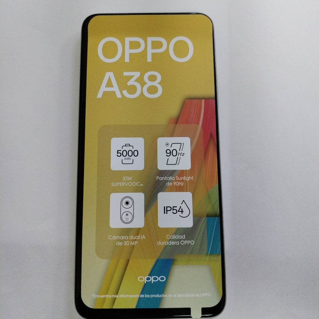 CELULAR OPPO  A38 CPH2579 (2023) 128 GB 4 GB RAM (SEMINUEVO)
