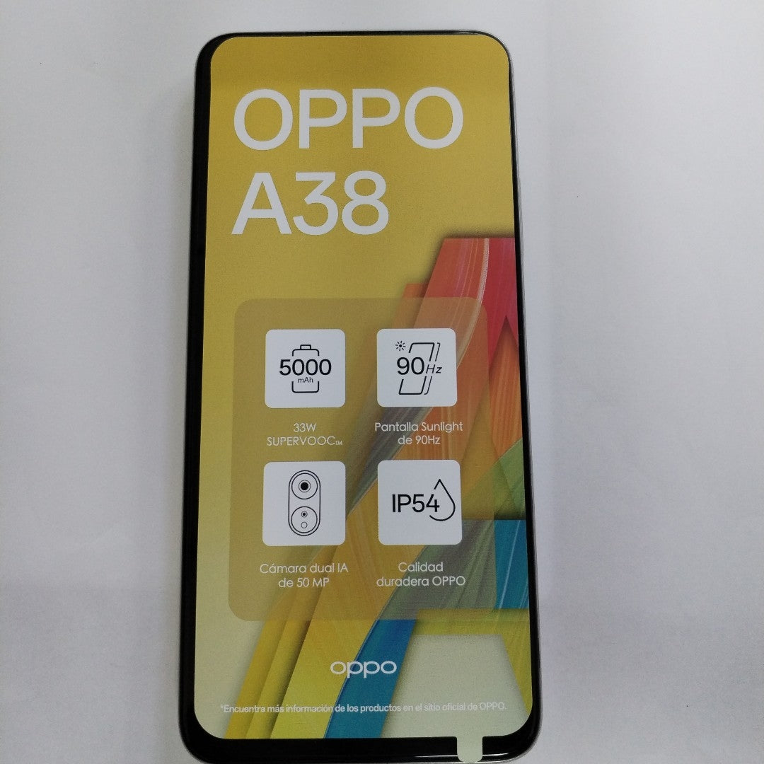 CELULAR OPPO  A38 CPH2579 (2023) 128 GB 4 GB RAM (SEMINUEVO)