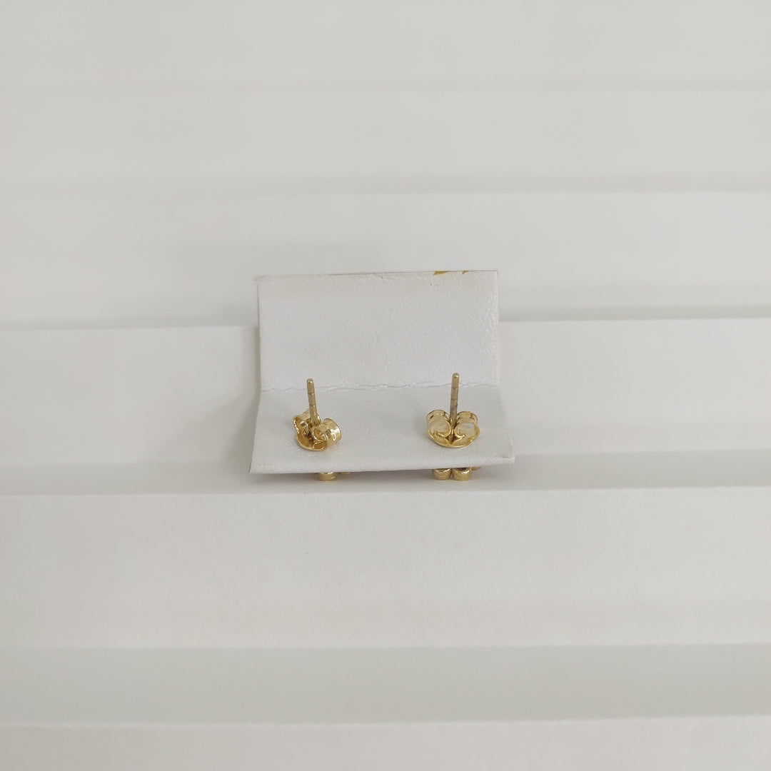 BROQUELES ORO 10K 1.3 (NUEVO)