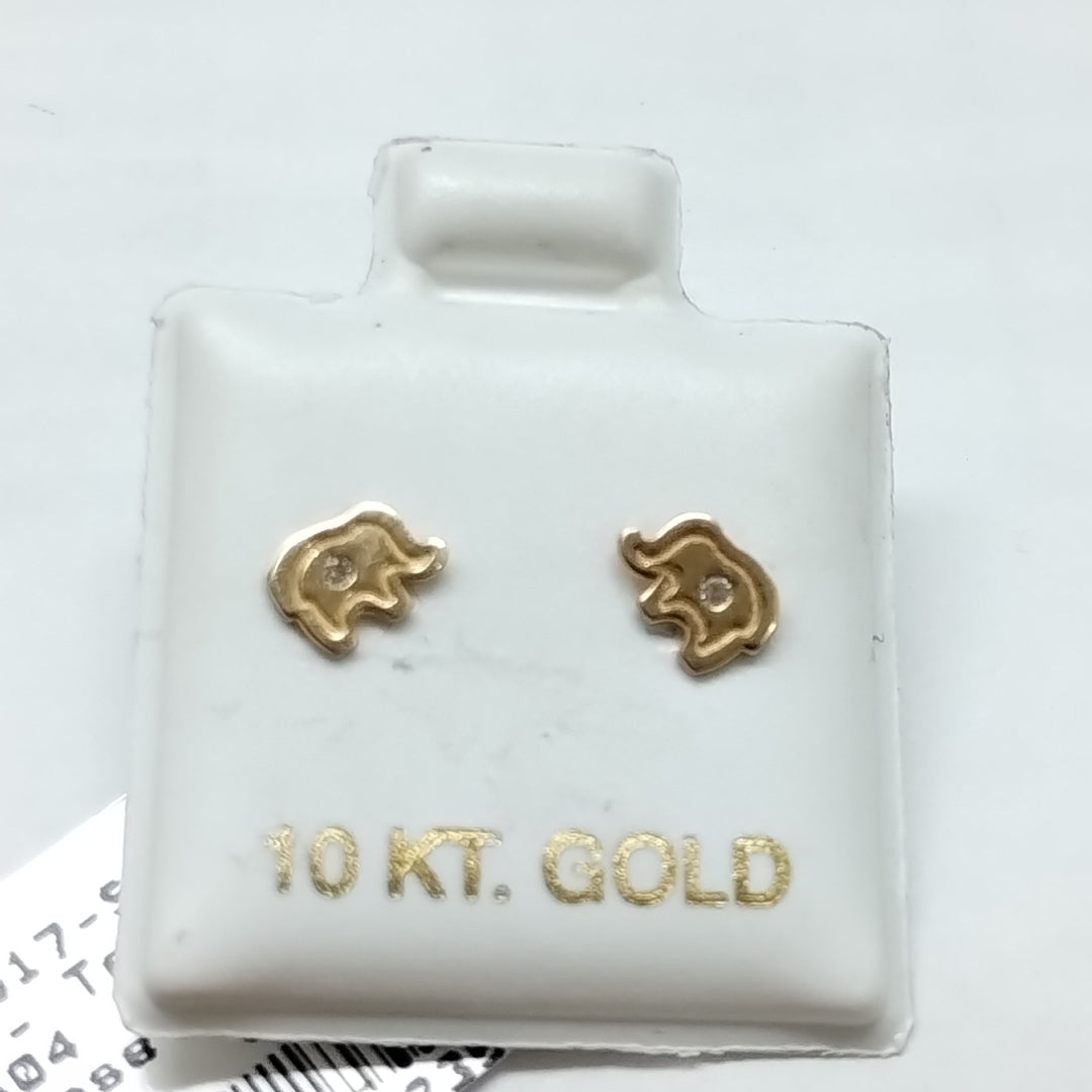 BROQUELES ORO 10K 1 (NUEVO)