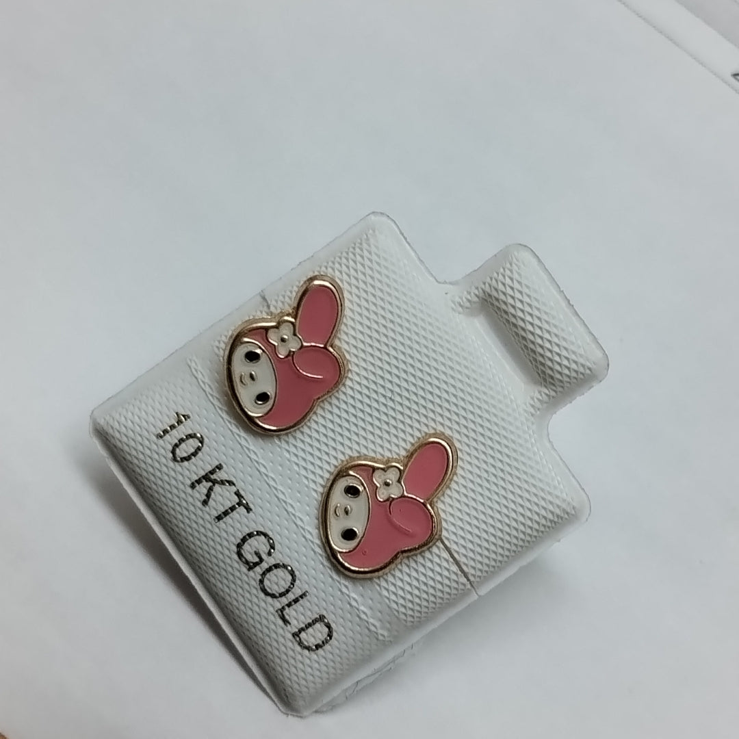 BROQUELES ORO 10K 1 (NUEVO)