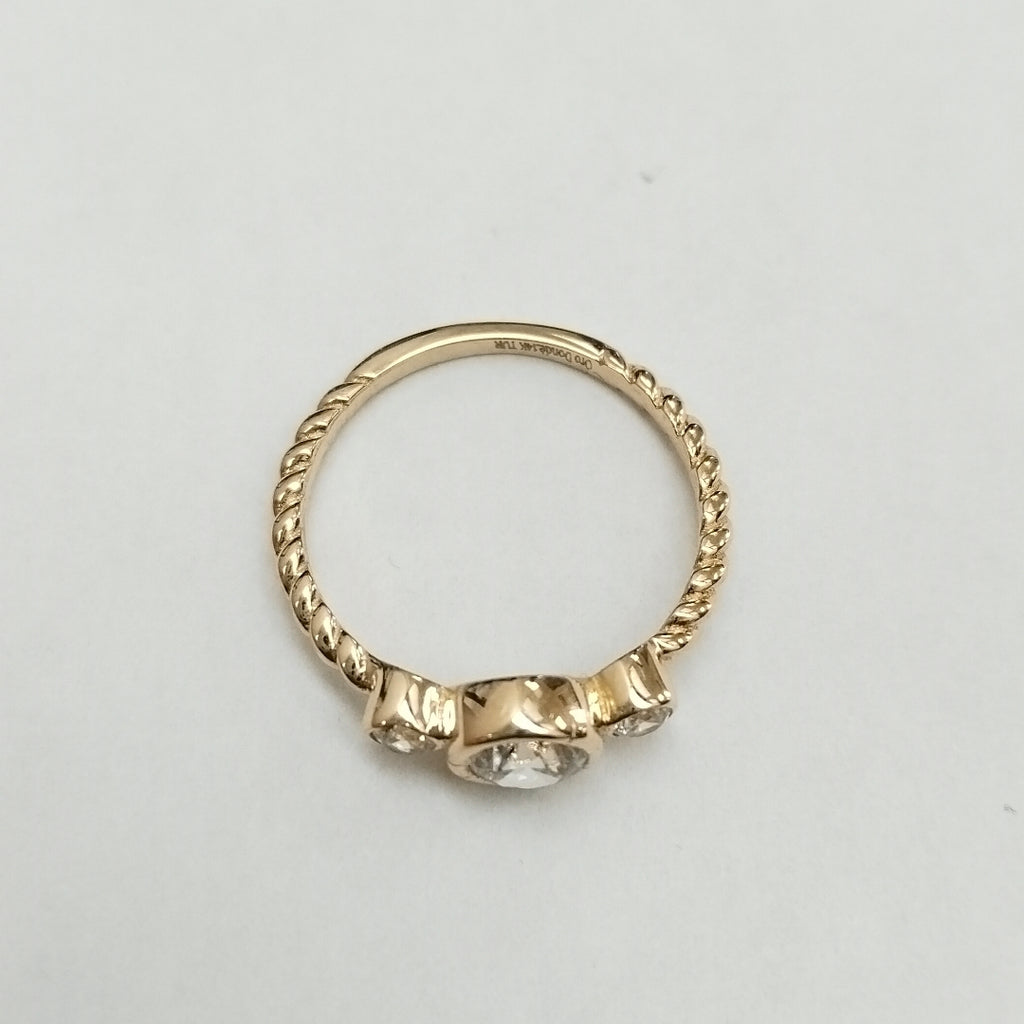 ANILLOS DAMA ORO 14K 2.1 (NUEVO)