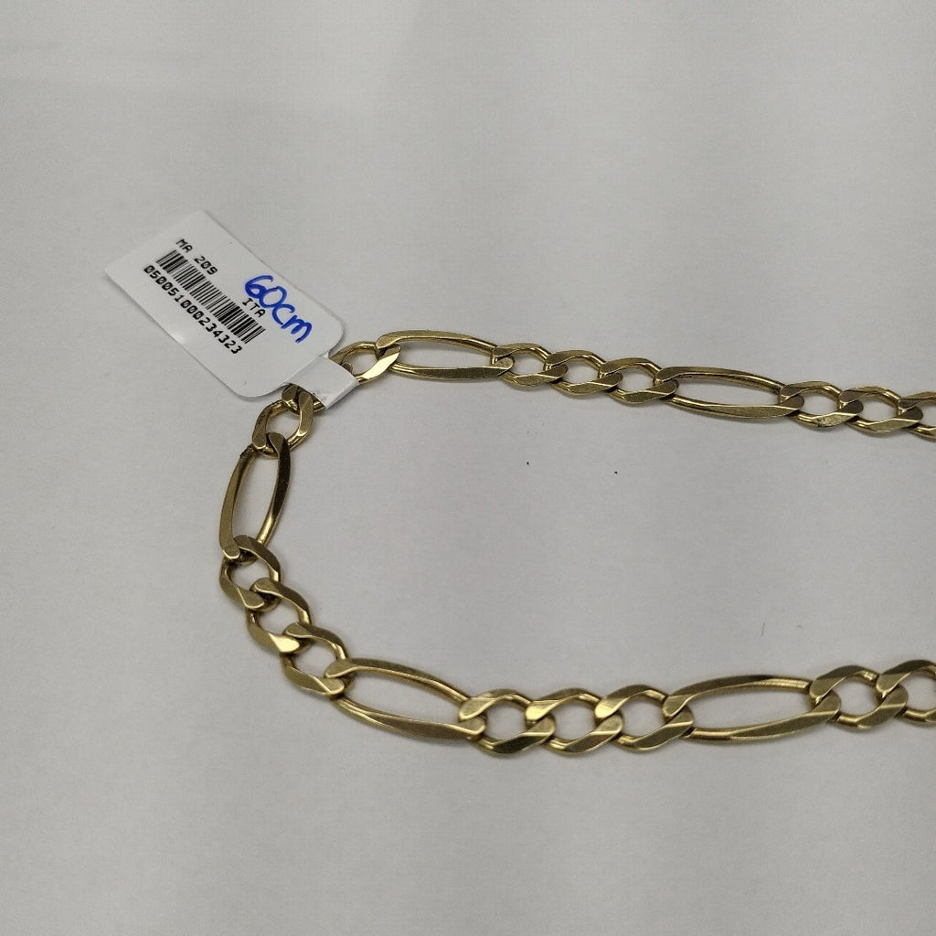 CADENAS CARTIER 3 1 AMARILLA ORO 14K 23.5 (NUEVO)