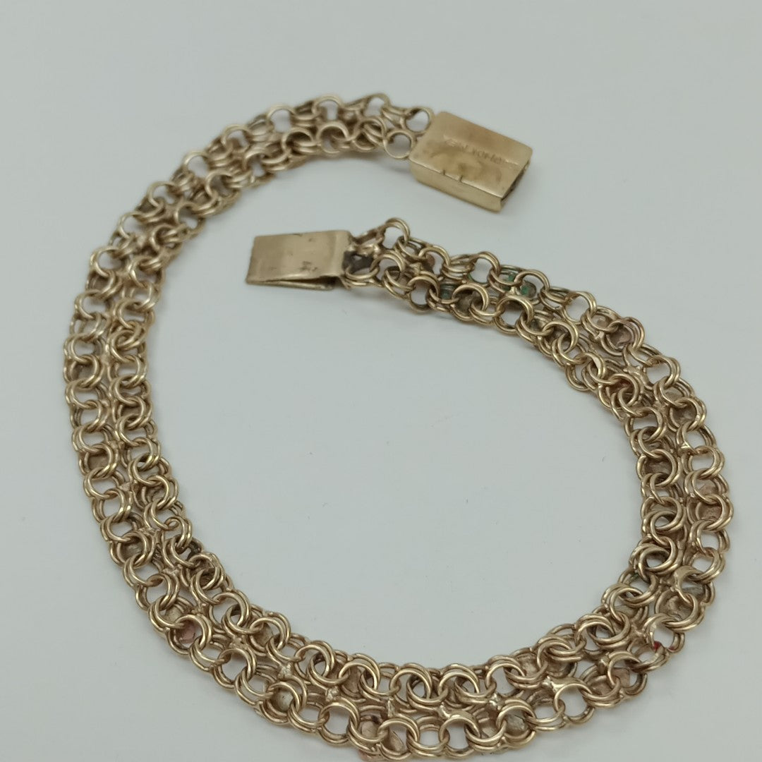 PULSERA. ORO. 10 K 8.7 GRMS (SEMINUEVO)