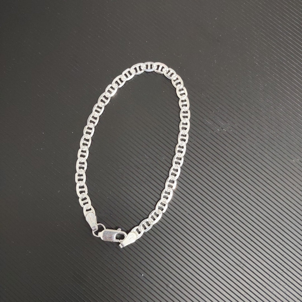 PULSERA TEJIDO MARINERO PLATA .925 4.2G (NUEVO)