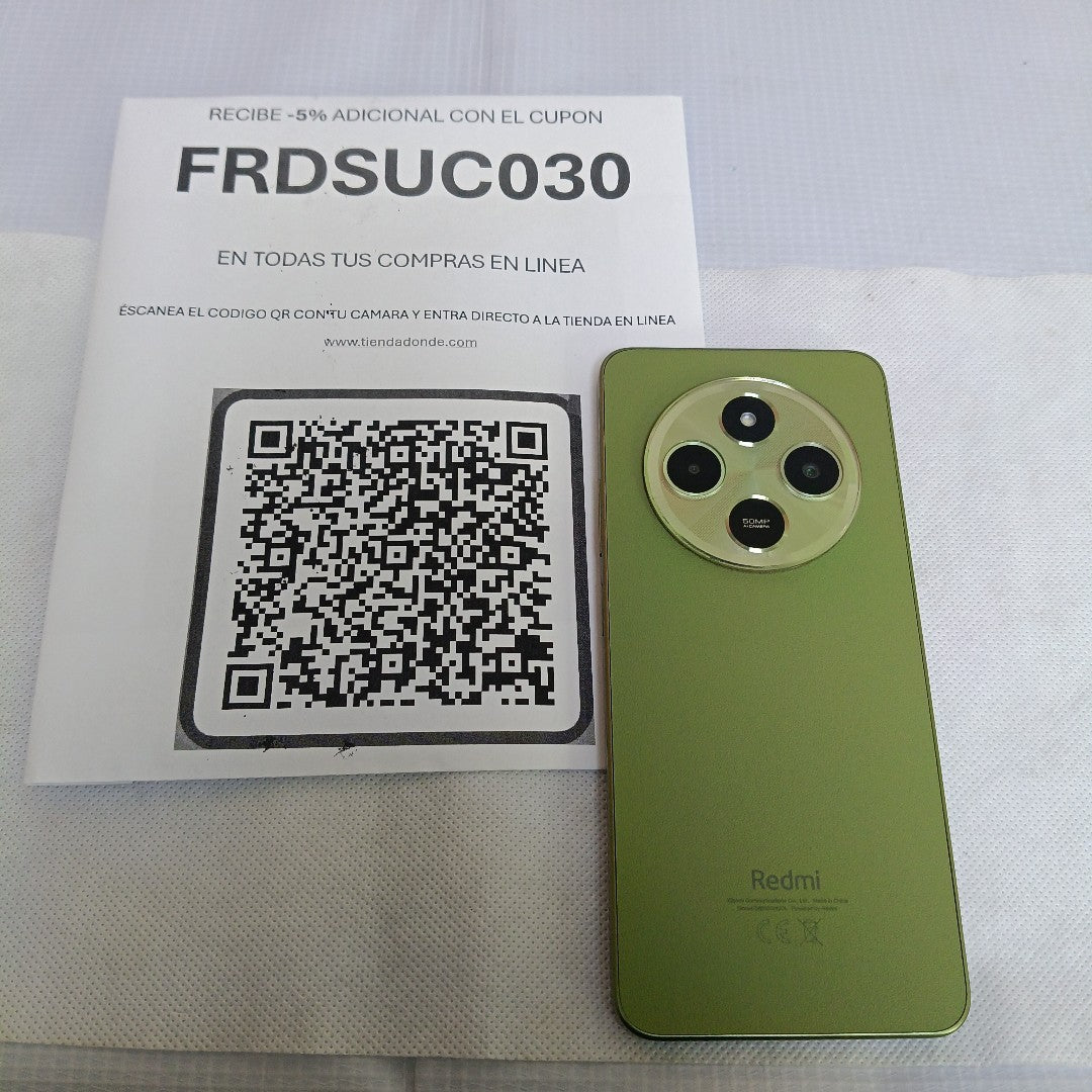 CELULAR XIAOMI REDMI 14C 2409BRN2CL (2024) 256 GB 4 GB RAM (SEMINUEVO)