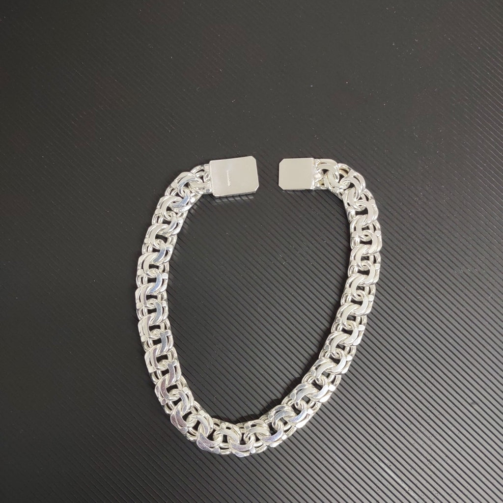 PULSERA TEJIDO ESPECIAL PLATA .925 34G (NUEVO)