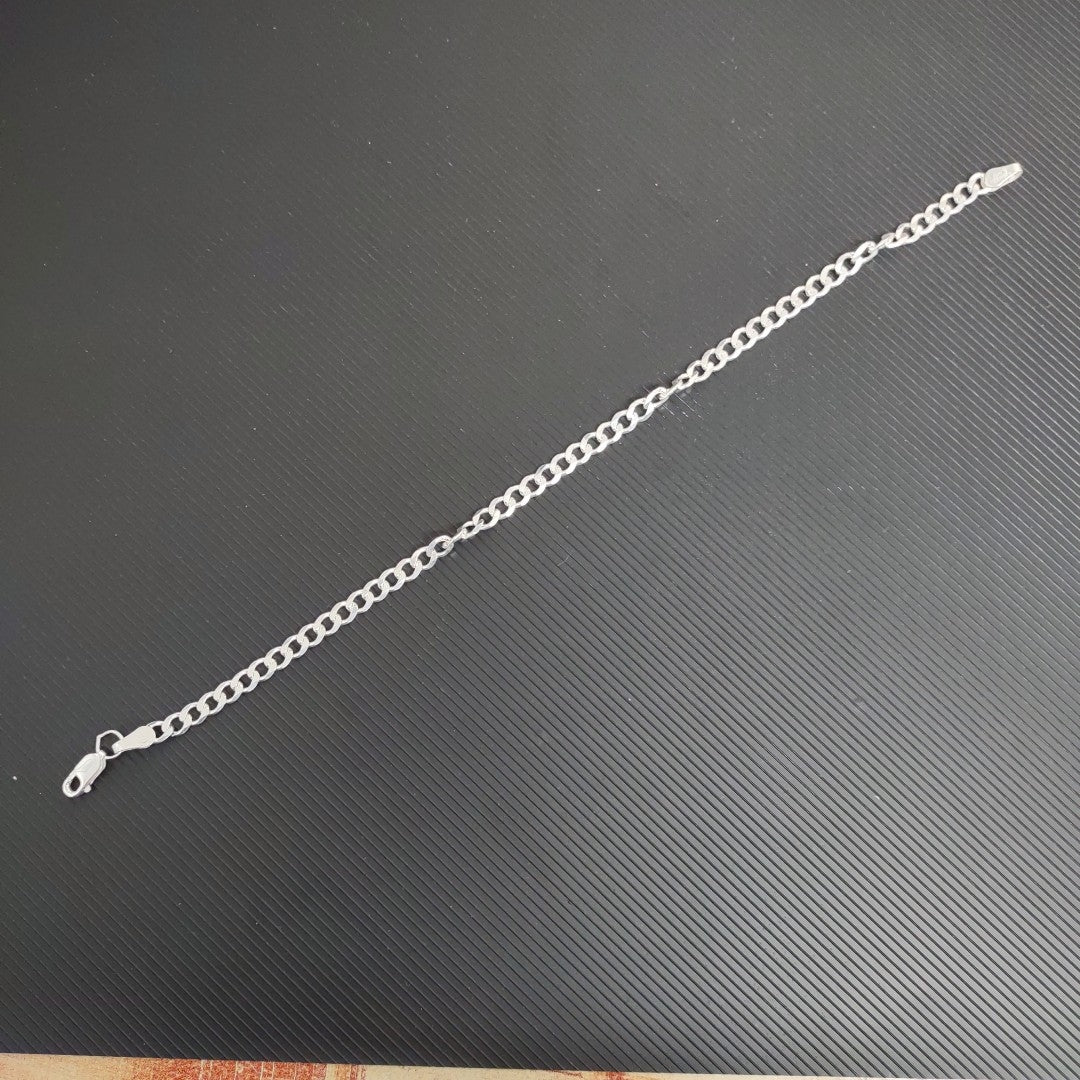 PULSERA BARBADA PLATA .925 4.9G (NUEVO)