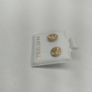 BROQUELES ORO 14K 1 (NUEVO)