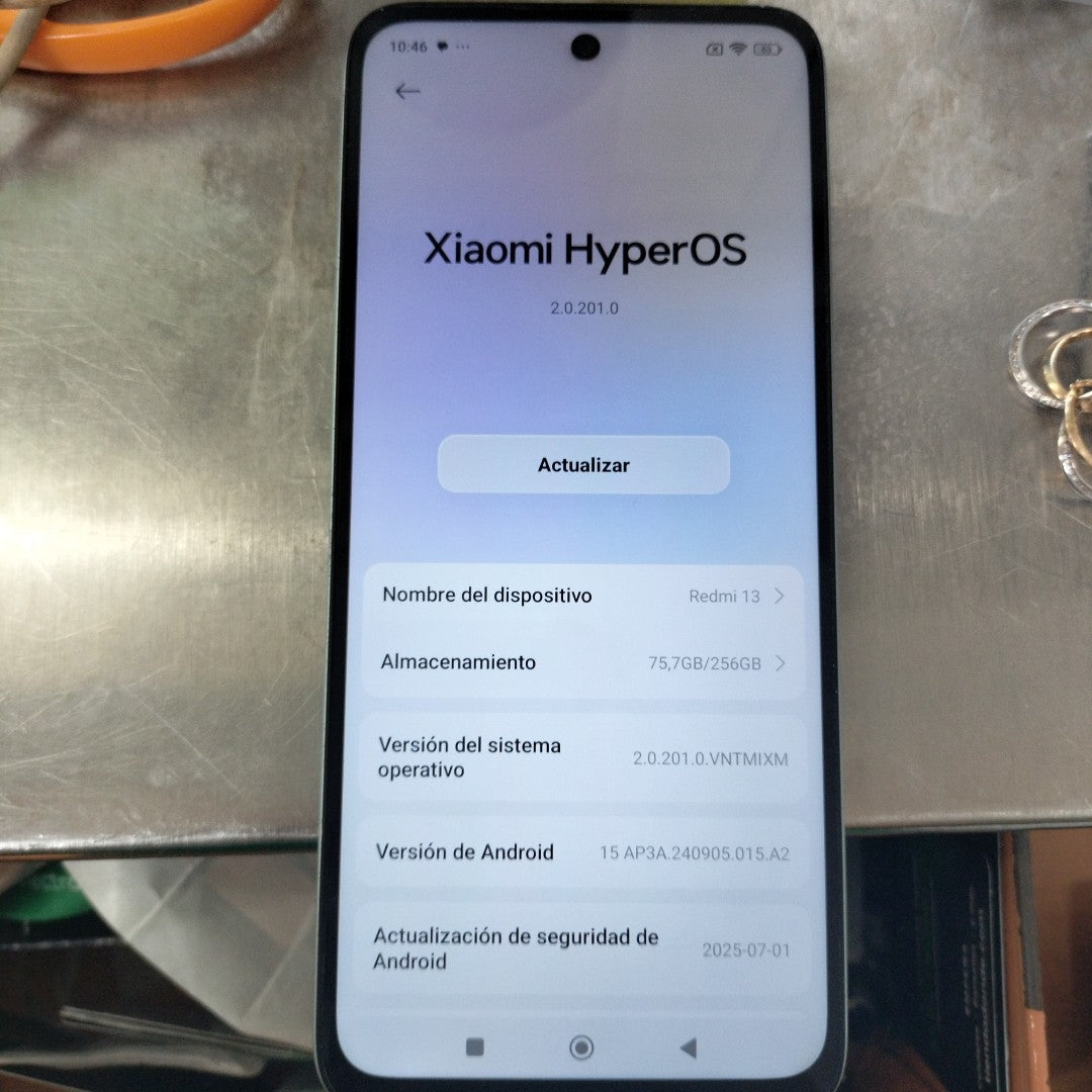 CELULAR XIAOMI REDMI 13 24049RN28L (2024) 256 GB 8 GB RAM (SEMINUEVO)
