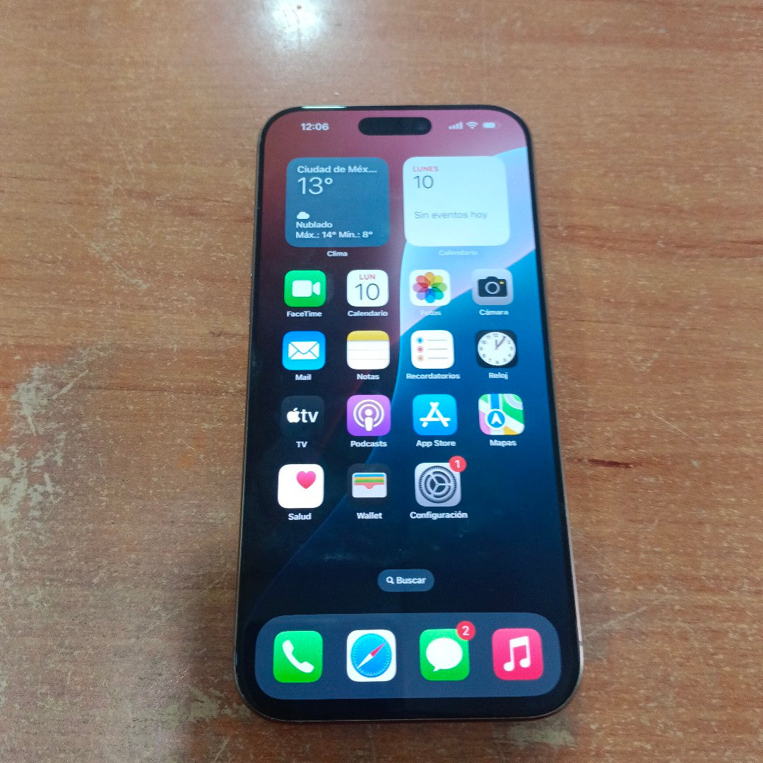 CELULAR APPLE IPHONE 16 PRO MAX A3295 (2024) 256 GB 8 GB RAM (SEMINUEVO)