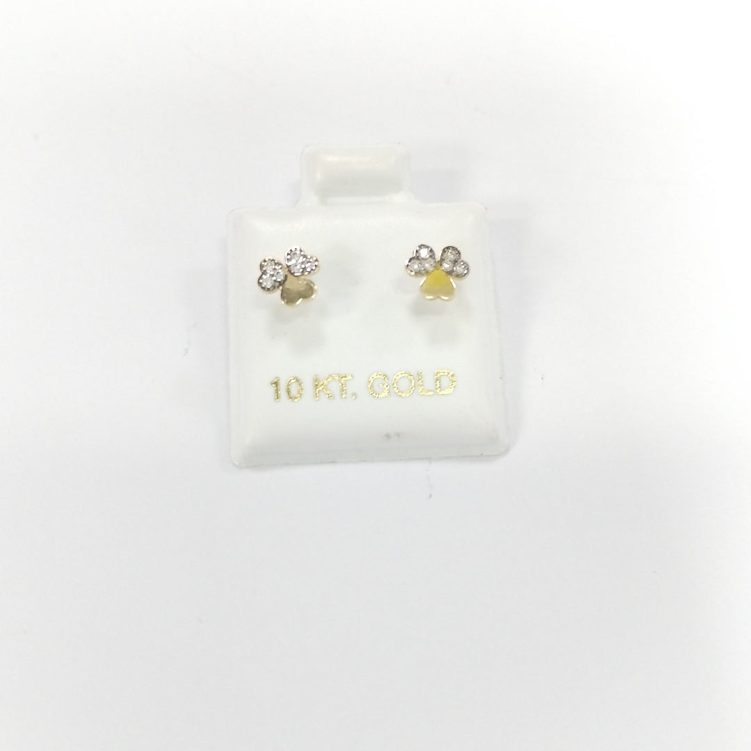 BROQUELES ORO 10K 1 (NUEVO)