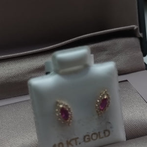 BROQUELES ORO 10K 1 (NUEVO)