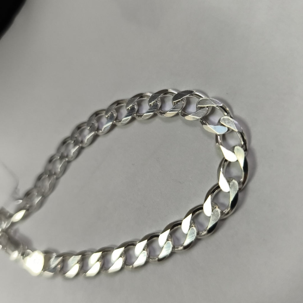 PULSERA BARBADA PLATA .925 18.2G (NUEVO)