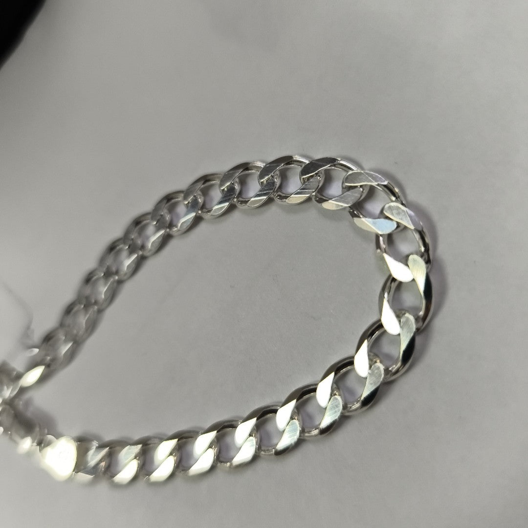 PULSERA BARBADA PLATA .925 18.2G (NUEVO)