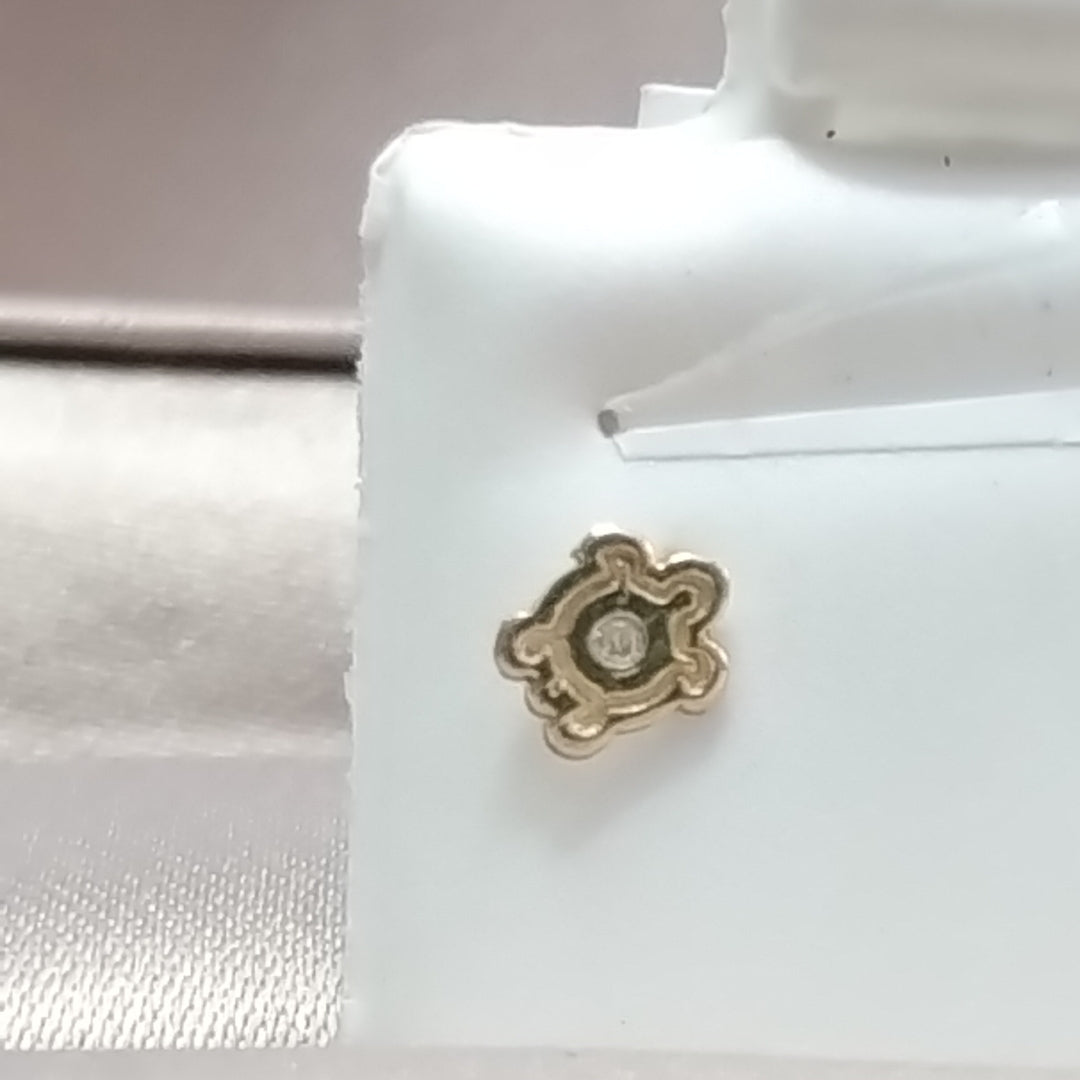 BROQUELES ORO 14K 1 (NUEVO)