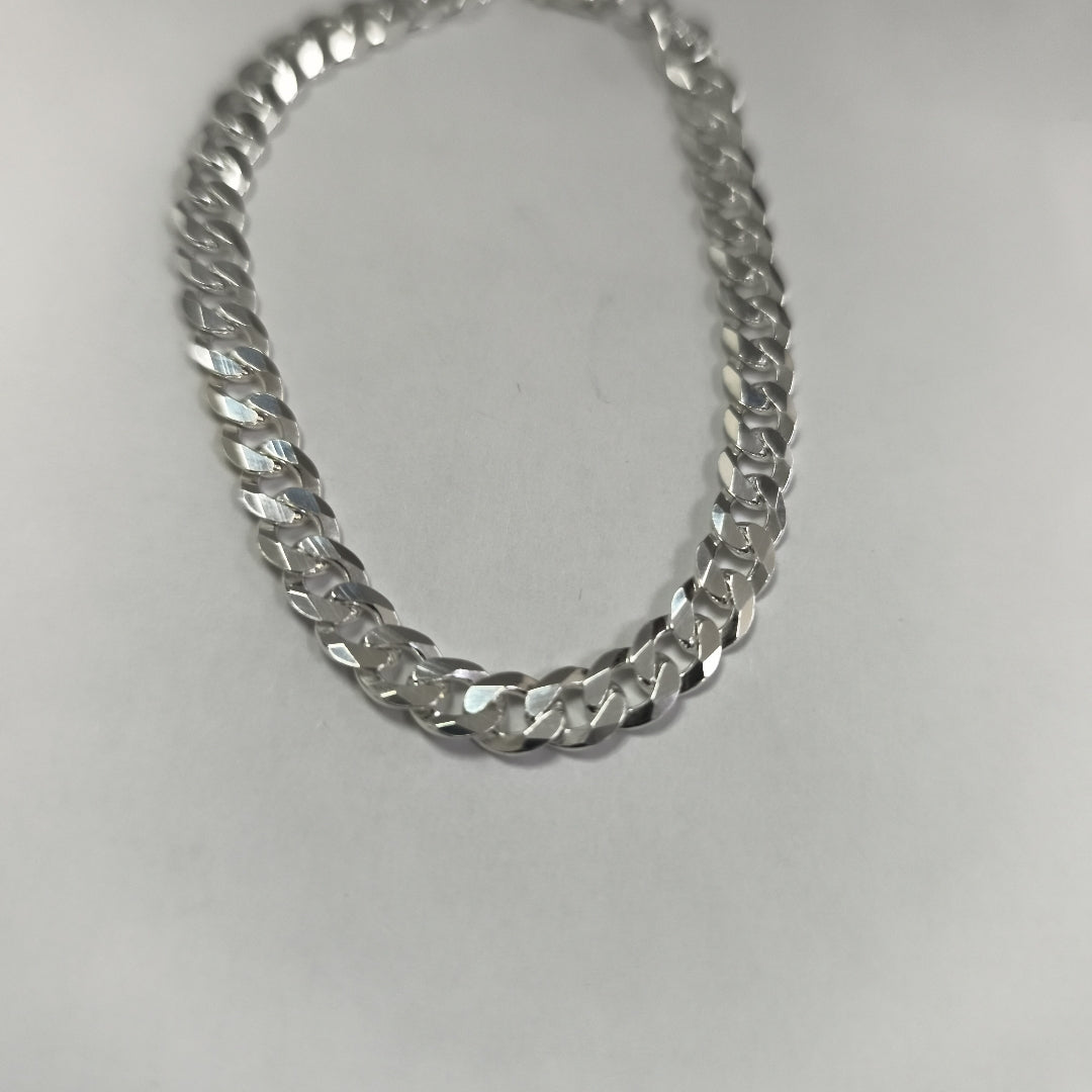 PULSERA BARBADA PLATA .925 10.5G (NUEVO)