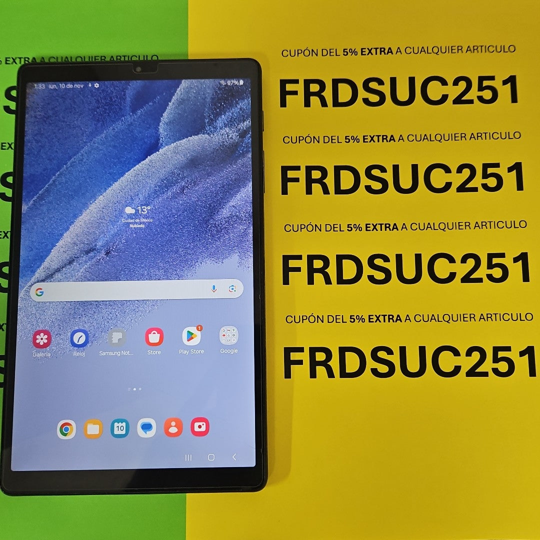 TABLETA SAMSUNG GALAXY TAB A7 LITE SM-T220 32 GB 3 GB RAM (SEMINUEVO)