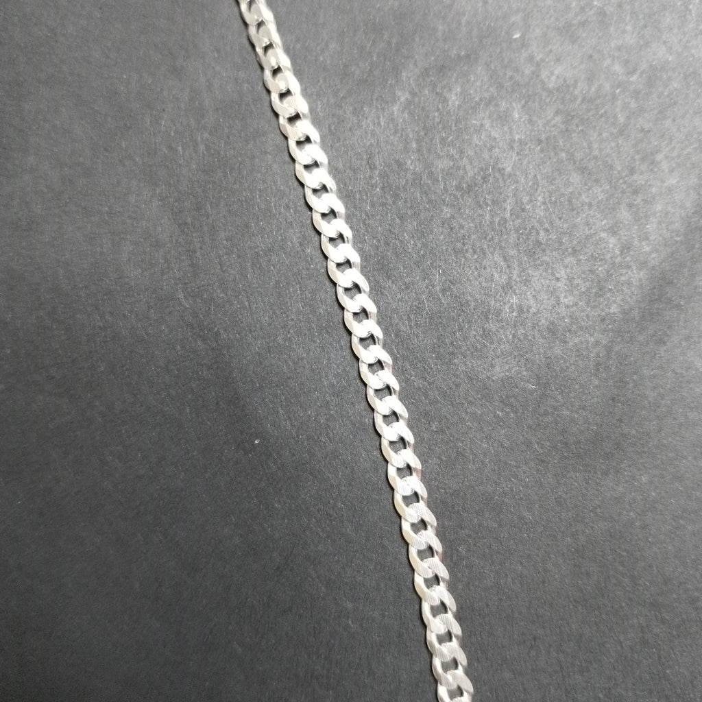 CADENA BARBADA PLATA .925 12.5G (NUEVO)