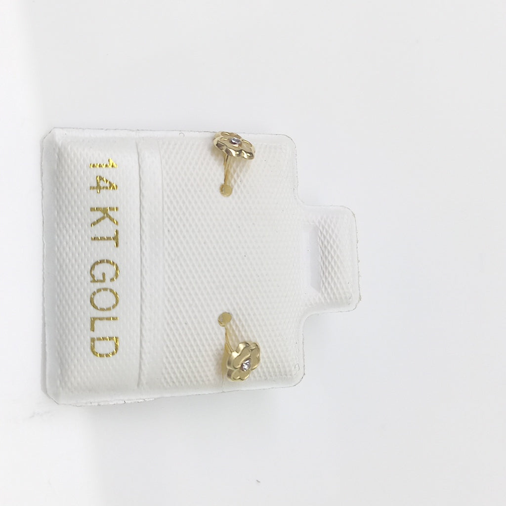 BROQUELES ORO 14K 1 (NUEVO)