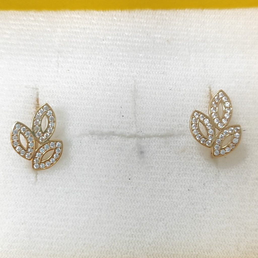 BROQUELES ORO 14K 2.4 (NUEVO)