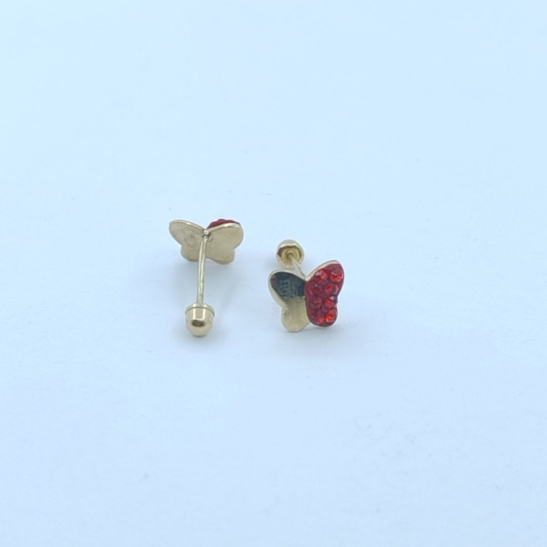 BROQUELES ORO 10K 1 (NUEVO)