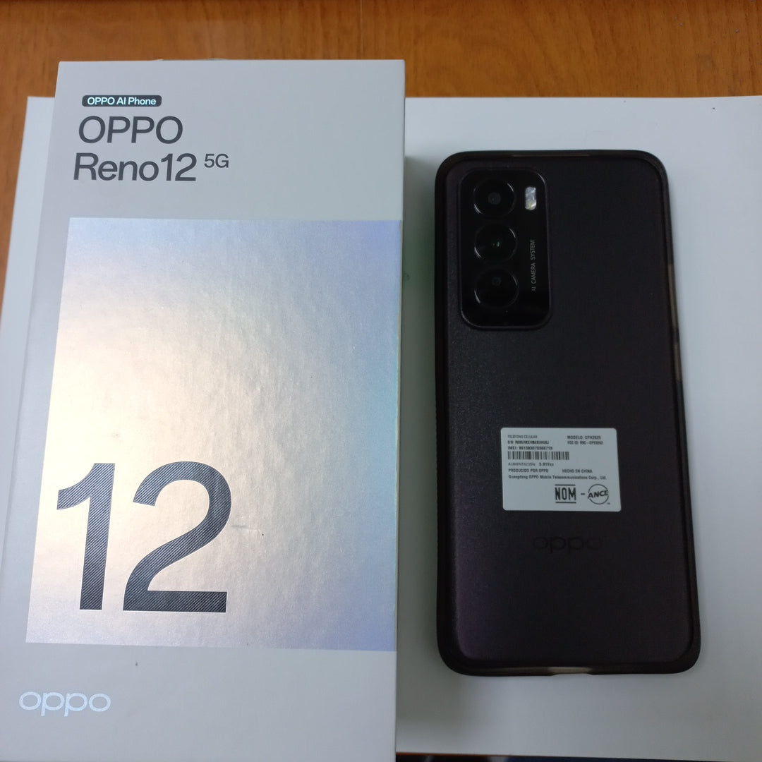 CELULAR OPPO   RENO12 5G CPH2625 (2024) 512 GB 12 GB RAM (SEMINUEVO)