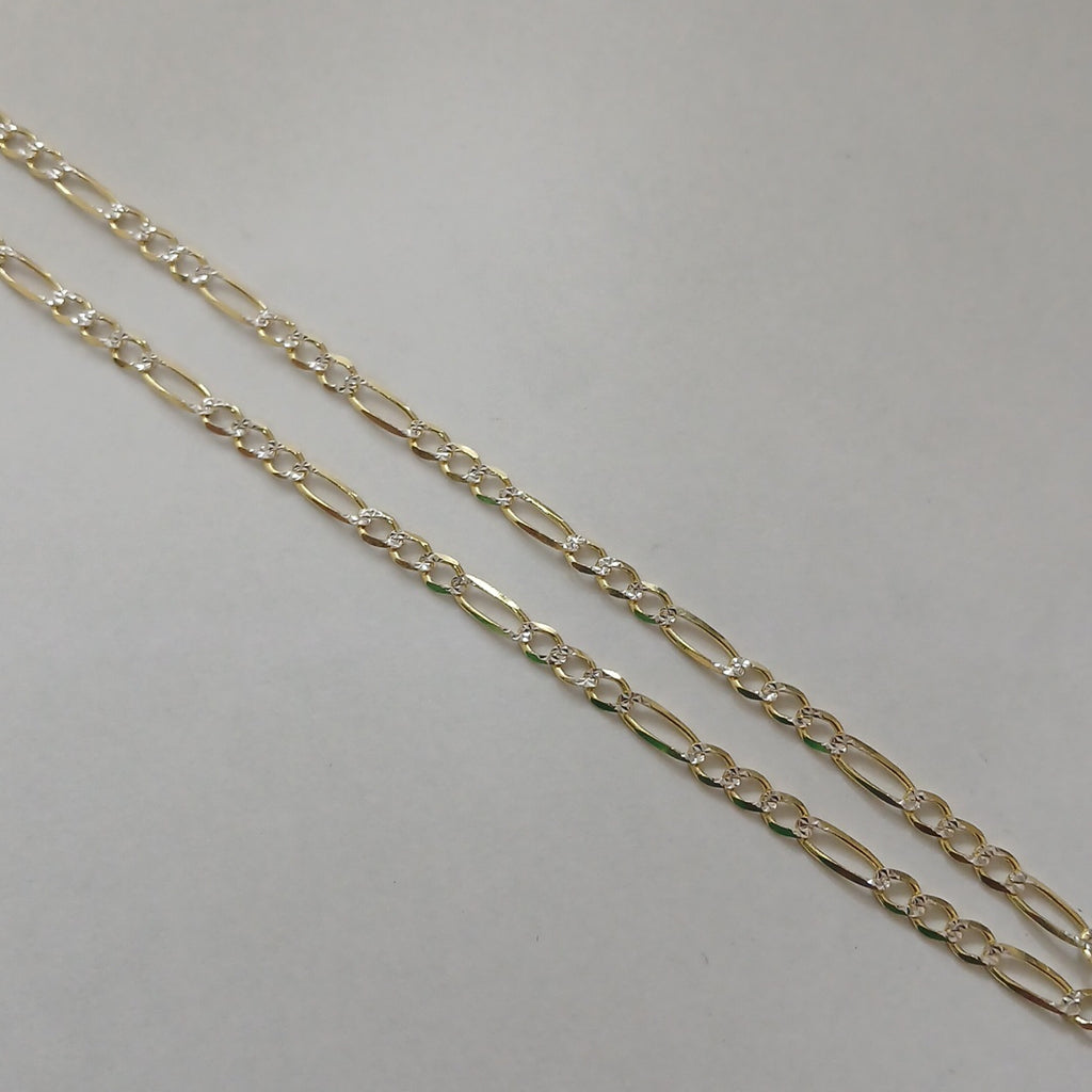 CADENAS CARTIER 3 1 DIAMANTADA ORO 10K 7.1 (NUEVO)