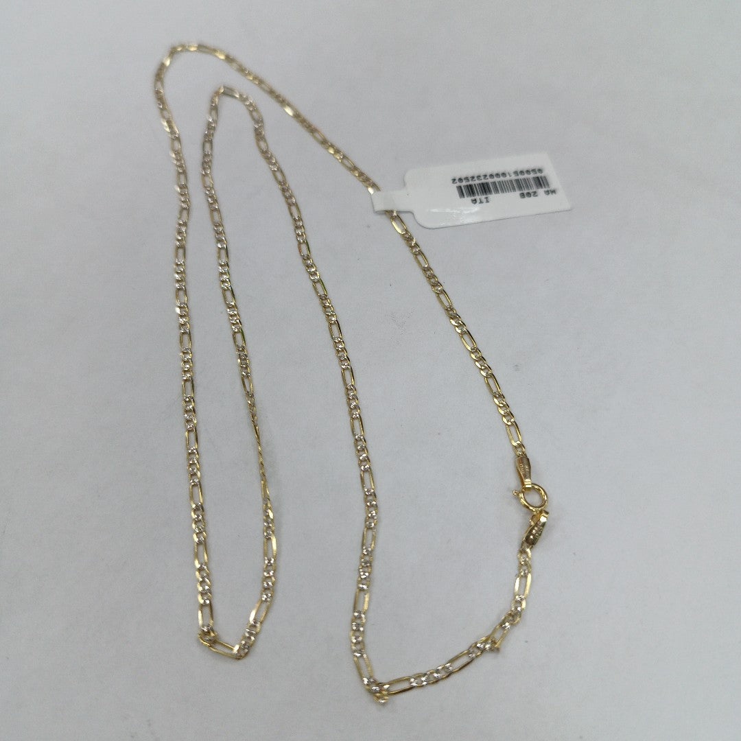 CADENAS CARTIER 3 1 DIAMANTADA ORO 14K 3.3 (NUEVO)