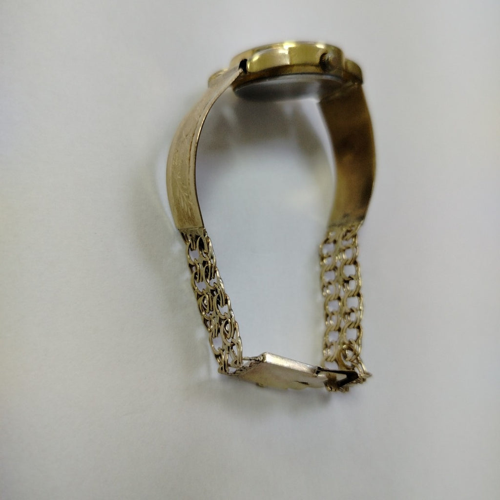 RELOJ CAJA Y PULSO ORO. ORO. 10 K 19 GRMS (SEMINUEVO)