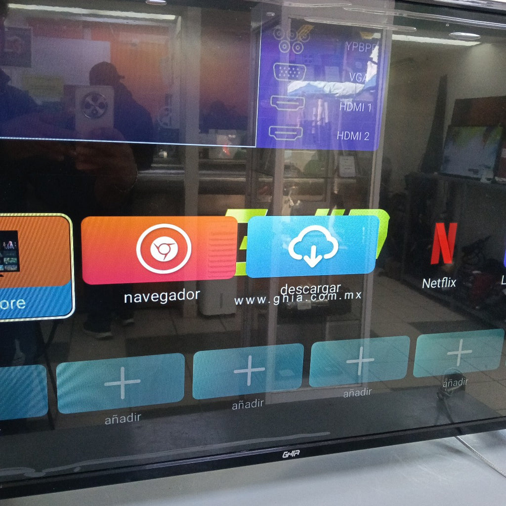 PANTALLA GHIA G43DFHDS8-M 43" LED FULL HD (SEMINUEVO)