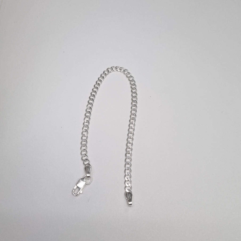 PULSERA BARBADA PLATA .925 4.6G (NUEVO)