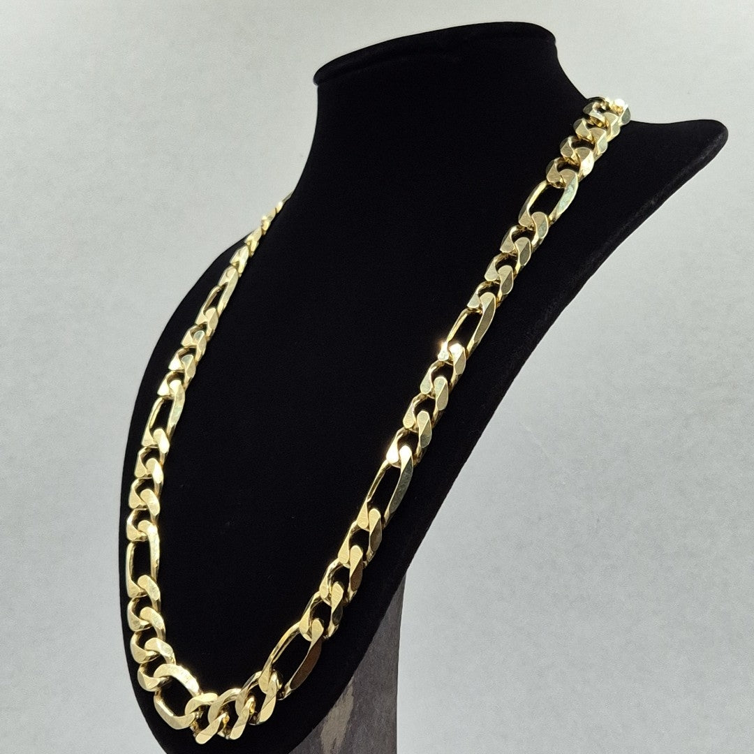 CADENAS CARTIER 3 1 AMARILLA ORO 14K 166 (NUEVO)