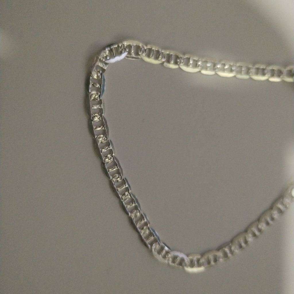 PULSERA TEJIDO MARINERO PLATA .925 4.2G (NUEVO)