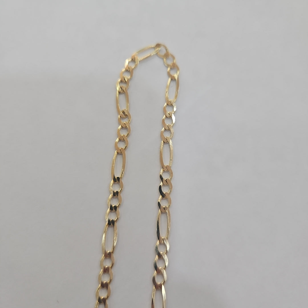 CADENAS CARTIER 3 1 AMARILLA ORO 10K 6.2 (NUEVO)