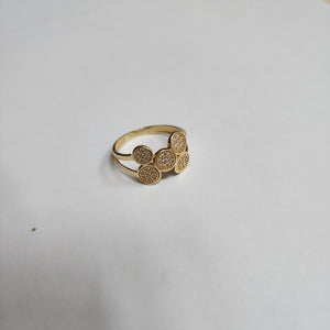 ANILLOS DAMA ORO 14K 2 (NUEVO)
